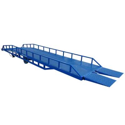 Heavy duty forklift loading ramp