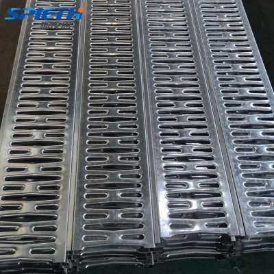 Galvanized steel metal mezzanine plank used for scaffolding