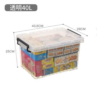 Hot Selling Plastic Transparent Storage Box Plastic Container for cloth