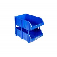 High quality plastic storage bin in warehouse