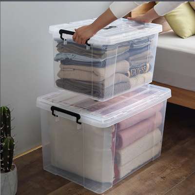 Durable High Quality Competitive Price Clear/Transparent Moving Storage Nested Plastic Container