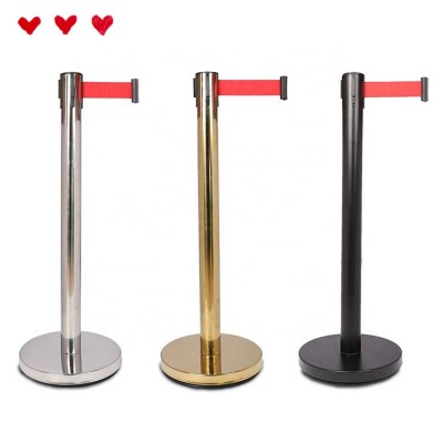 cheap guidance stanchion with retractable belt for sale