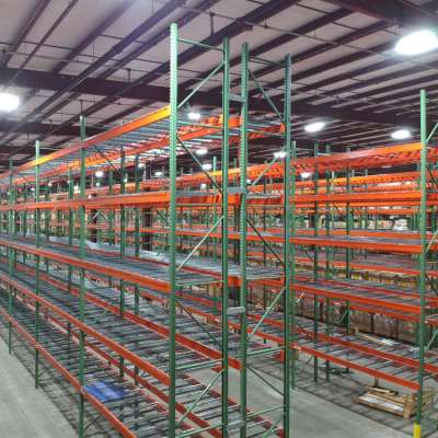 Heavy duty pallet racking warehouse storage