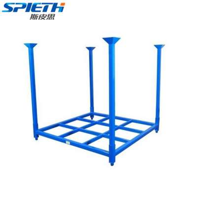 storage foldable warehouse stacking rack