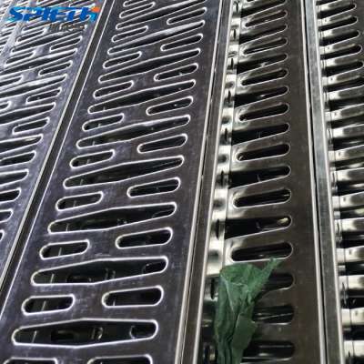 Hot sale galvanized steel storage shelf decking plank floor track