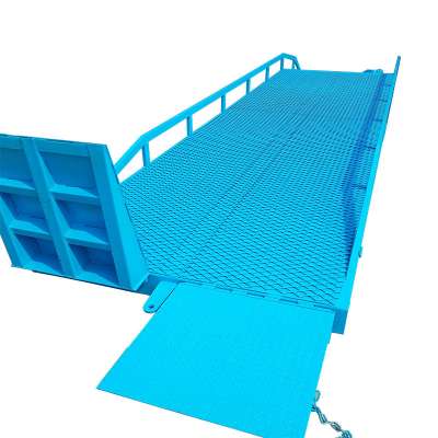 Container load ramp for truck loading