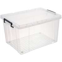 Wholesale household plastic storage container with lid